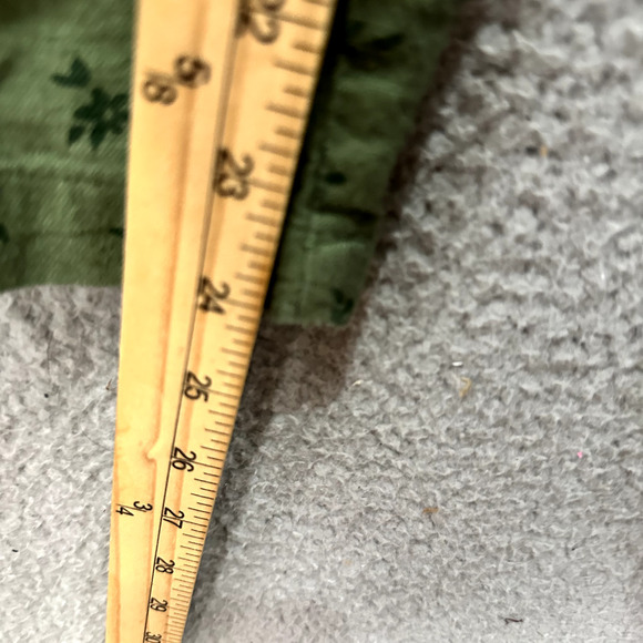 The Nines By Hatch Maternity XS Jumpsuit Green Floral Long Sleeve Button Pockets - Picture 4 of 6